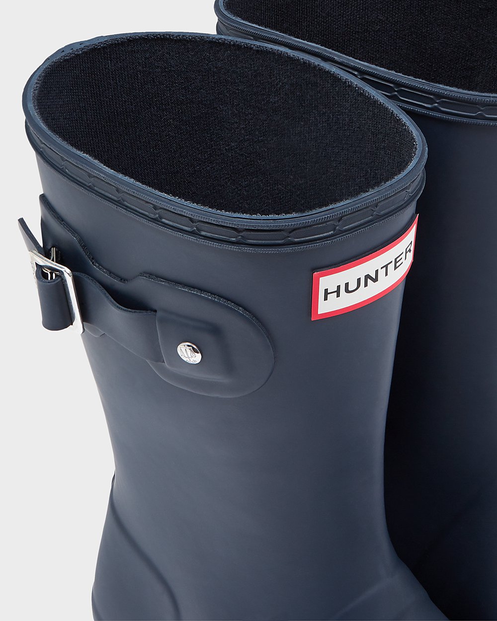 Womens Hunter Short Rain Boots Navy - Original Tour Foldable - 4329057-KD